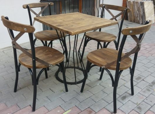 Ahşap Masa Sandalye